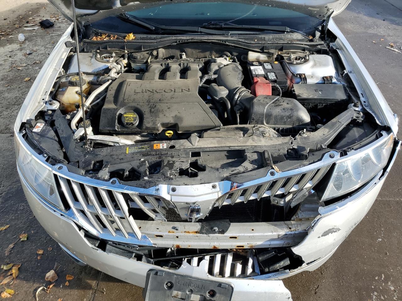 2012 Lincoln MKZ VIN 3LNHL2GC1CR816866 Copart auction photo, front end damage thumbnail 11