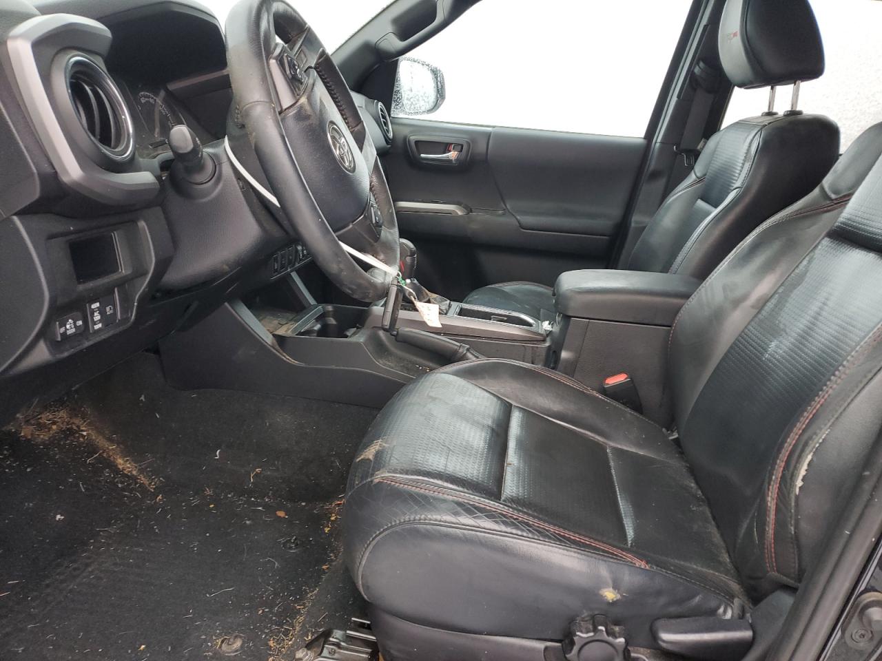 2019 Toyota Tacoma VIN 5TFCZ5AN2KX188475 Copart auction photo, front end / side damage thumbnail 7
