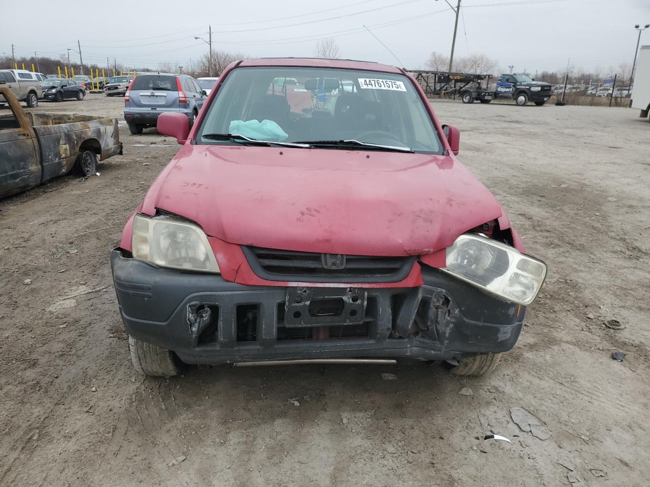 2000 Honda CR-V VIN JHLRD1865YC029730 Copart auction photo, rear end / front end damage thumbnail 5