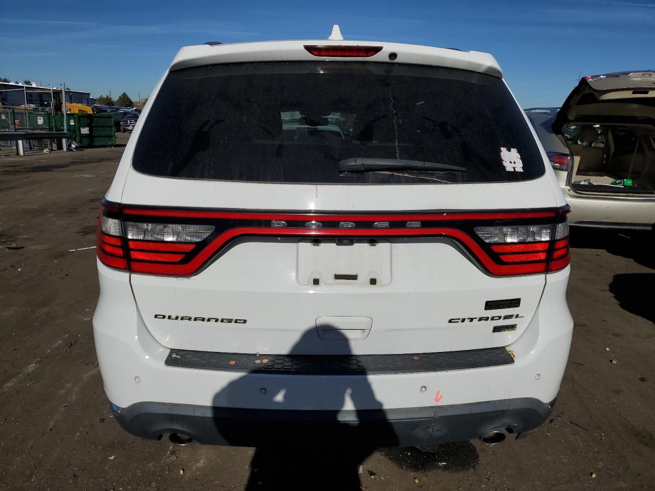 2015 Dodge Durango VIN 1C4RDHEG0FC194441 Copart auction photo, front end damage thumbnail 6