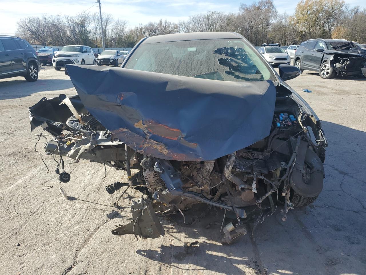 2014 Toyota Corolla VIN 5YFBURHEXEP120726 Copart auction photo, front end / minor dent/scratches damage thumbnail 5