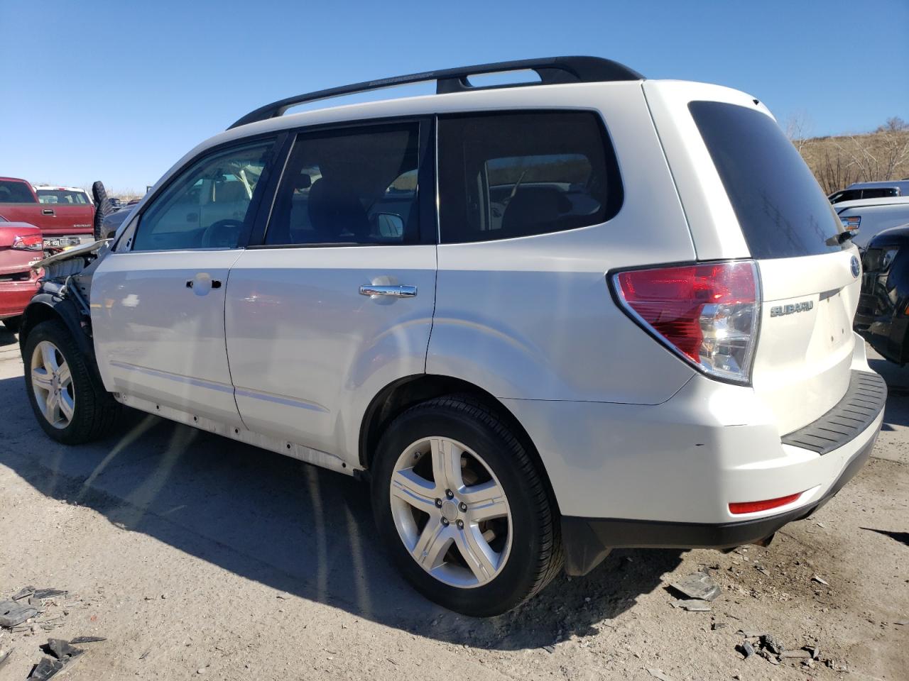 2009 Subaru Forester VIN JF2SH63649H723841 Copart auction photo, front end / hail damage thumbnail 2