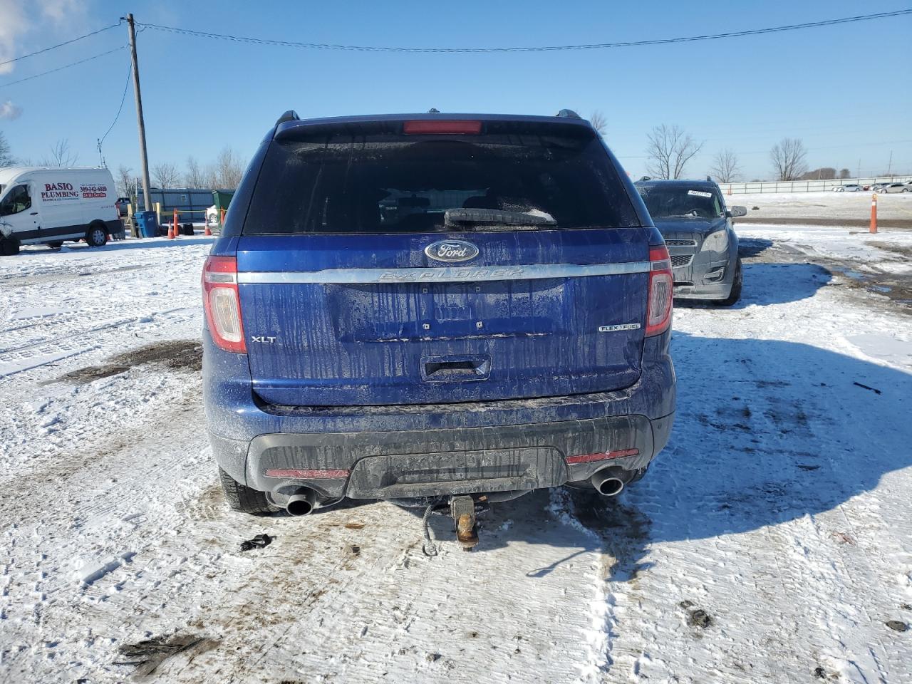 2013 Ford Explorer VIN 1FM5K7D80DGB68903 Copart auction photo, front end damage thumbnail 6