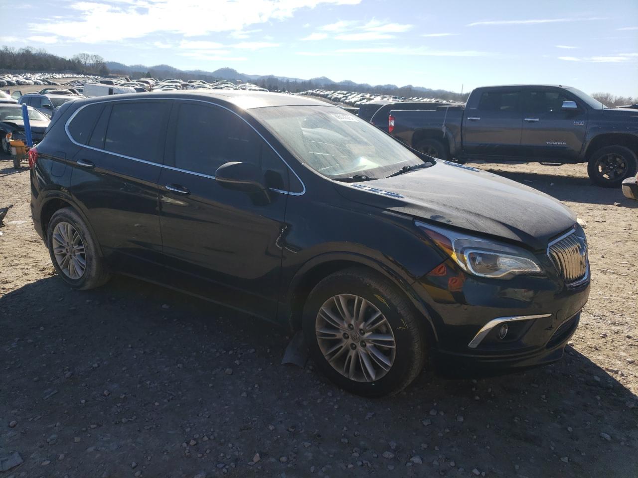 2018 Buick Envision VIN LRBFXBSA6JD007325 Copart auction photo, rear end damage thumbnail 4