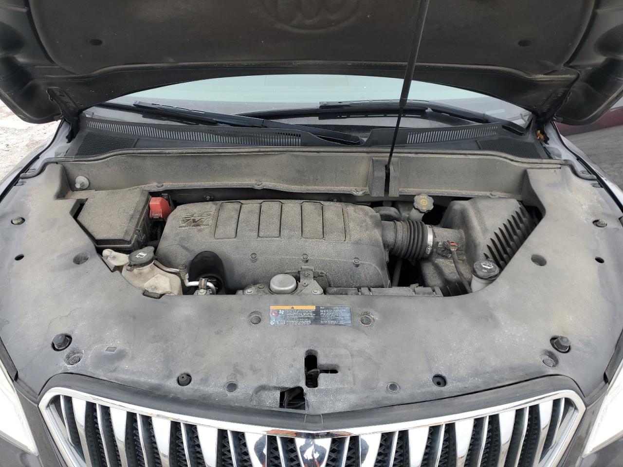 2014 Buick Enclave VIN 5GAKRAKD7EJ172775 Copart auction photo, rear end / side damage thumbnail 13