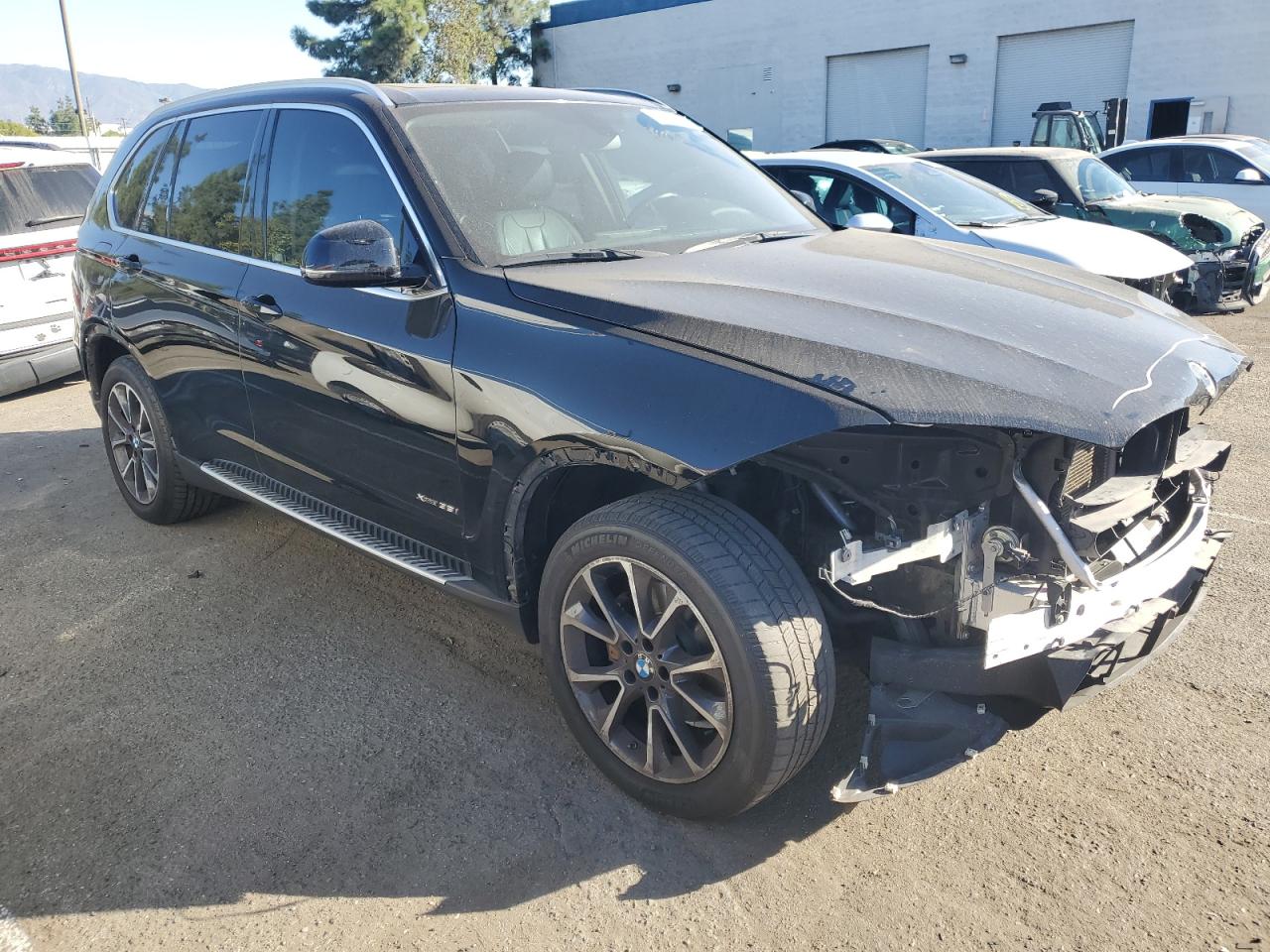 2015 BMW X5 VIN 5UXKR0C50F0K67670 Copart auction photo, rear end damage thumbnail 4