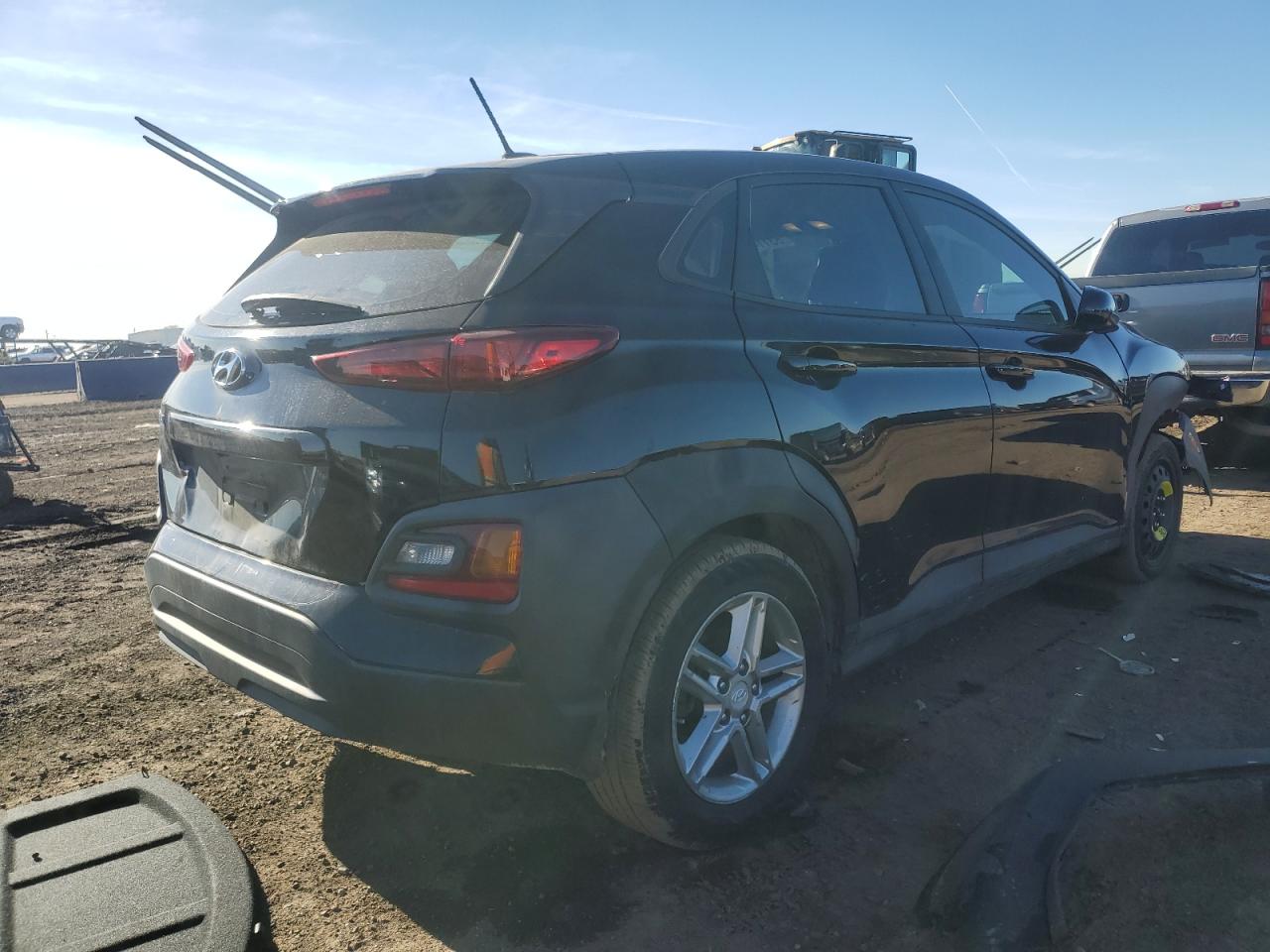 2021 Hyundai Kona VIN KM8K12AAXMU602617 Copart auction photo, front end damage thumbnail 3