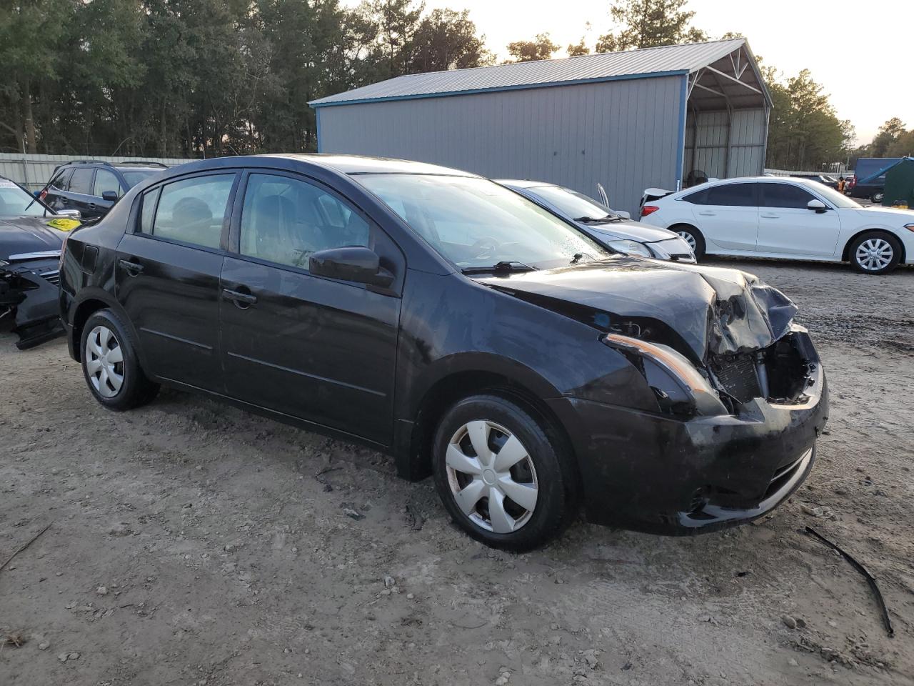 2012 Nissan Sentra VIN 3N1AB6AP6CL617717 Copart auction photo, front end damage thumbnail 4