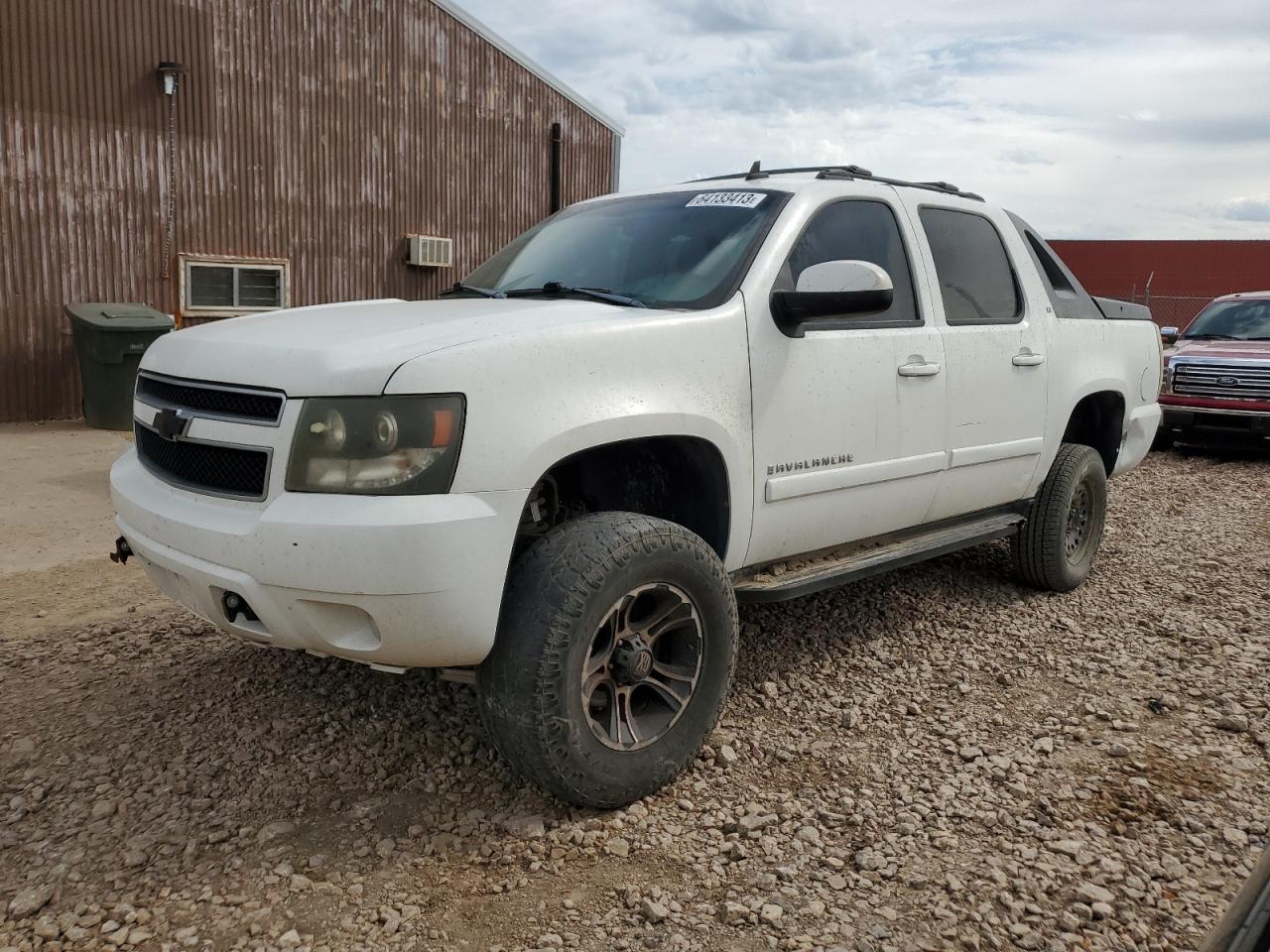 2008 Chevrolet Avalanche VIN 3GNFK123X8G276413