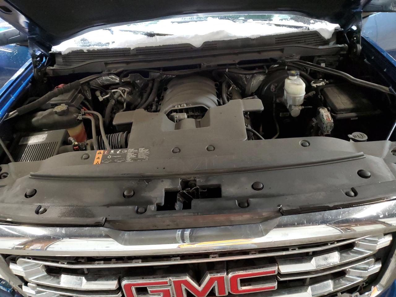 2017 GMC Sierra VIN 3GTU2NEC8HG219730 Copart auction photo, front end / side damage thumbnail 11