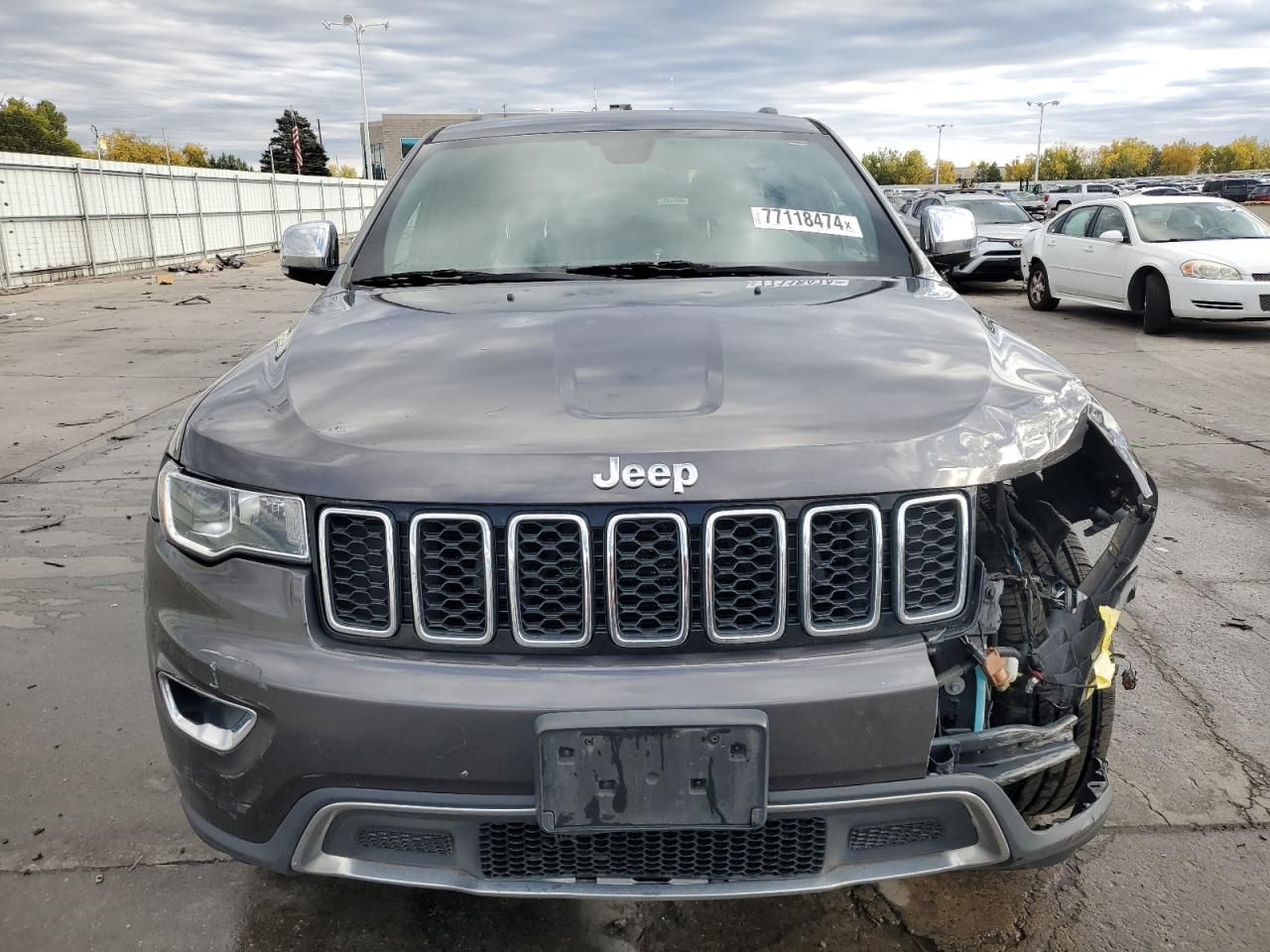 2017 Jeep Grand Cherokee VIN 1C4RJFBG5HC706196 Copart auction photo, front end / hail damage thumbnail 5