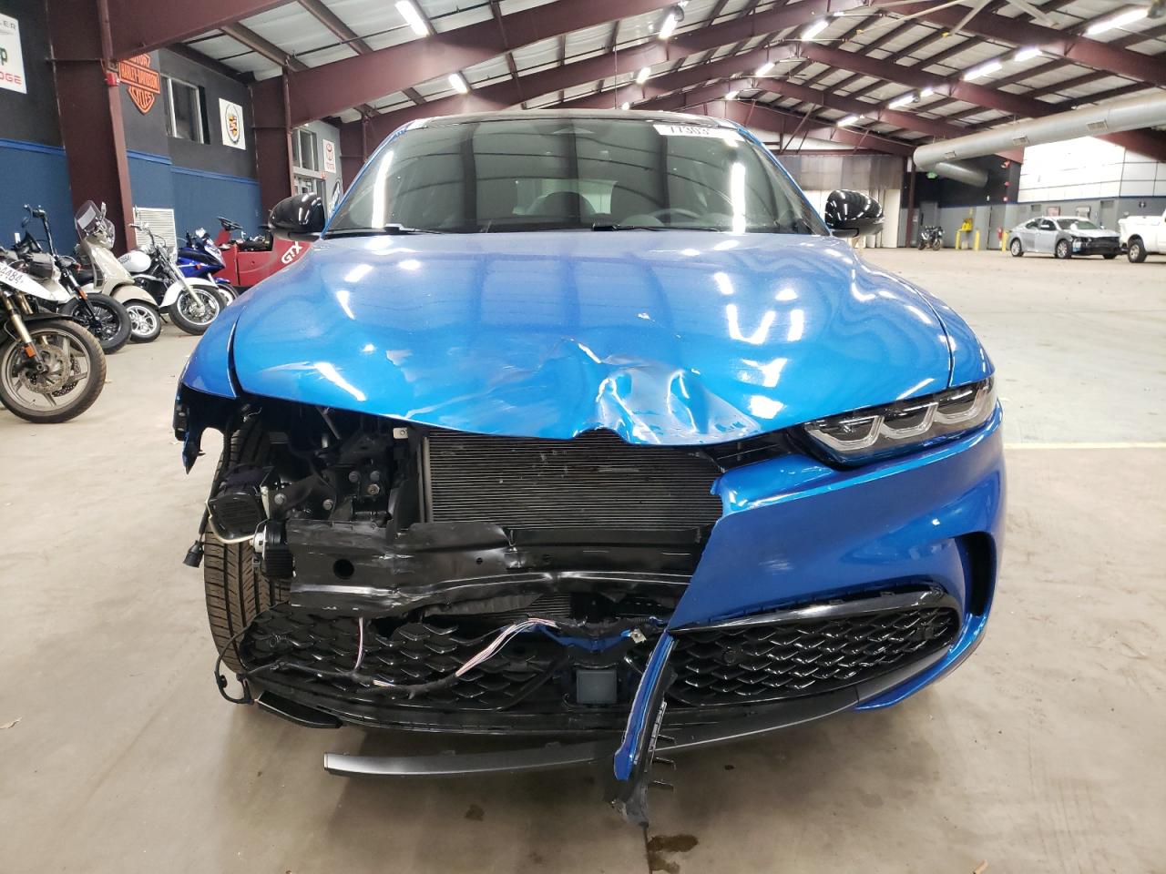 2024 Alfa Romeo Tonale VIN ZASPATDW8R3049443 Copart auction photo, front end / minor dent/scratches damage thumbnail 5
