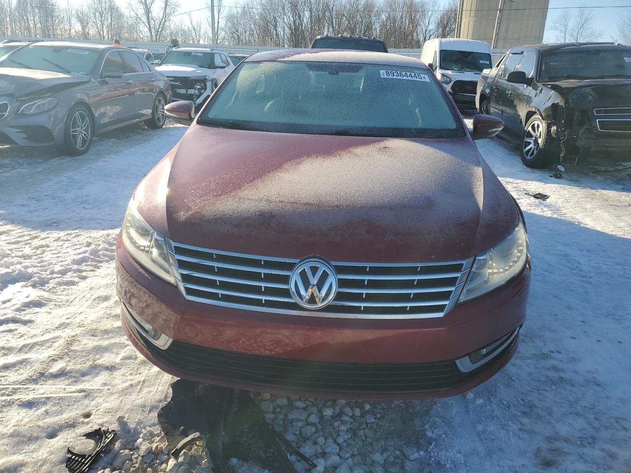 2013 Volkswagen Passat CC VIN WVWBP7AN7DE557634 Copart auction photo, mechanical damage thumbnail 5