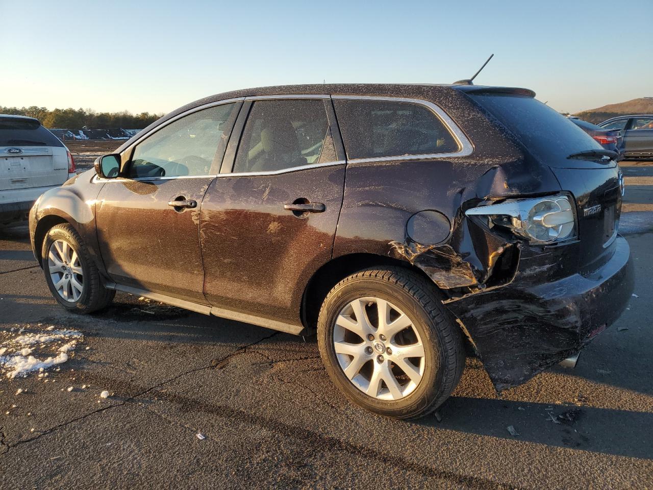 2009 Mazda CX-7 VIN JM3ER29L890227641 Copart auction photo, rear end / front end damage thumbnail 2