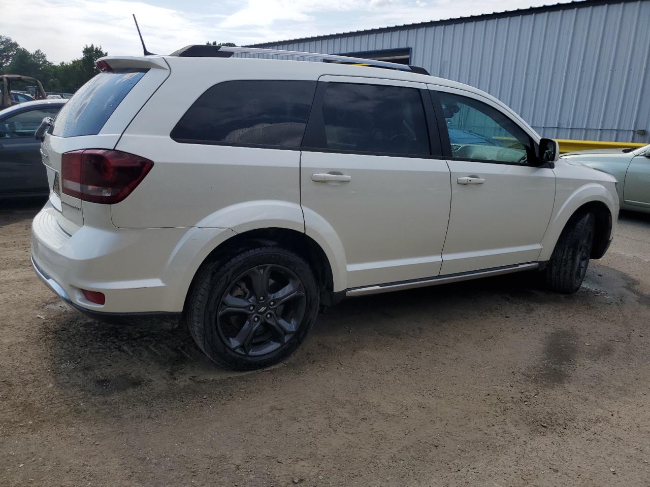 2019 Dodge Journey VIN 3C4PDCGB9KT738297 Copart auction photo, side damage thumbnail 3