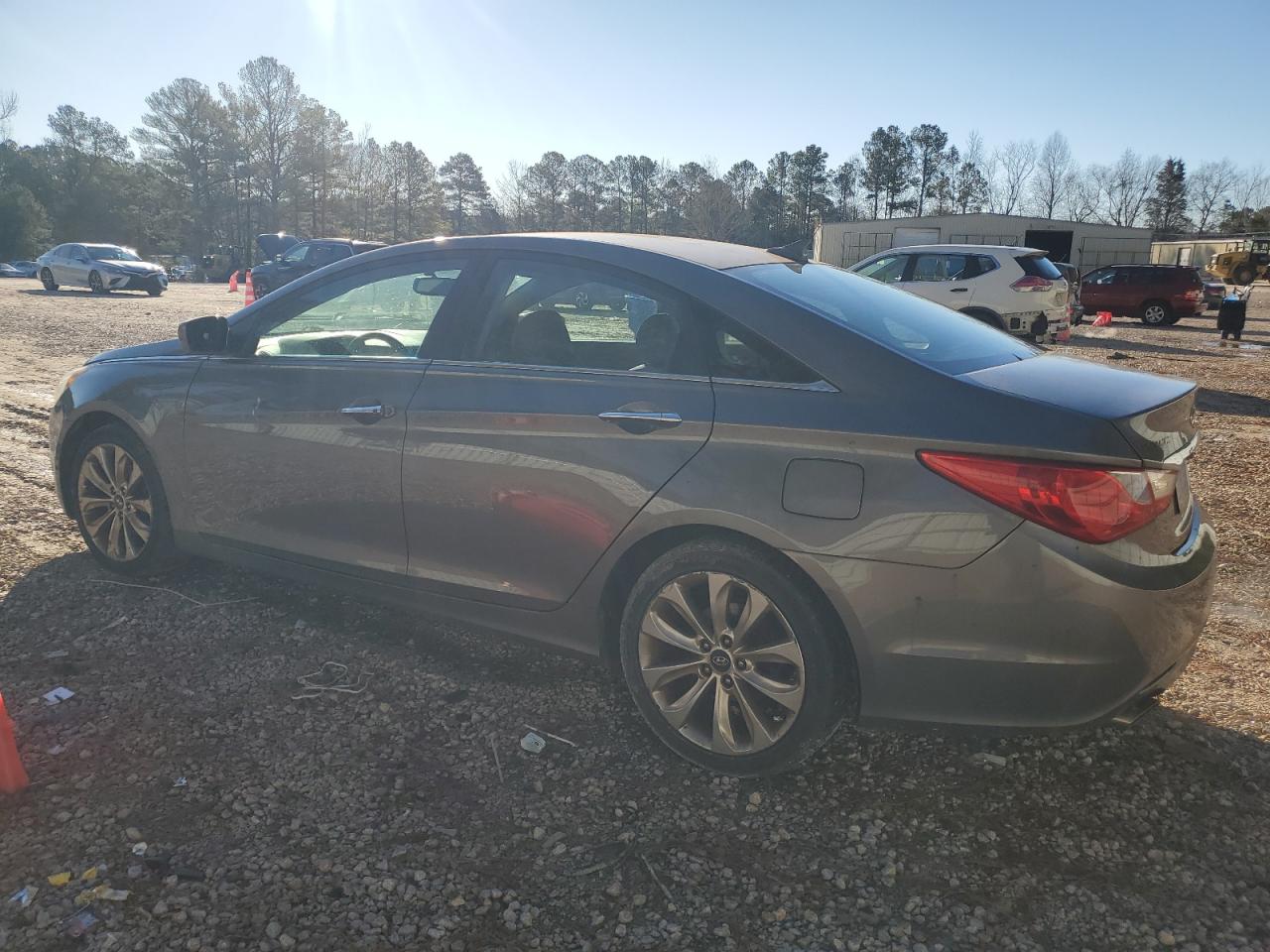 2011 Hyundai Sonata VIN 5NPEC4AC2BH259799 Copart auction photo, side damage thumbnail 2