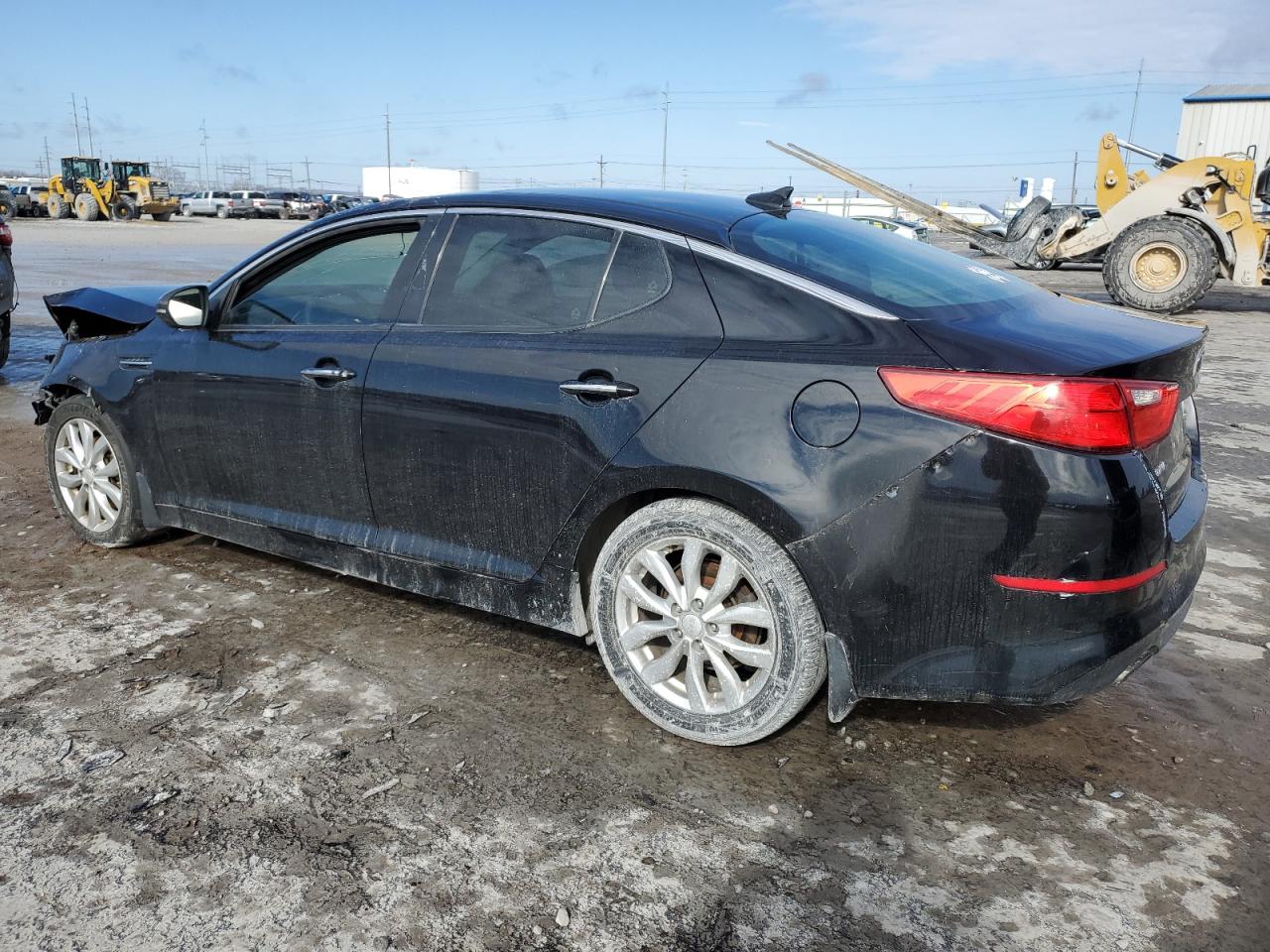 2015 KIA Optima VIN 5XXGN4A74FG509793 Copart auction photo, front end / rear end damage thumbnail 2