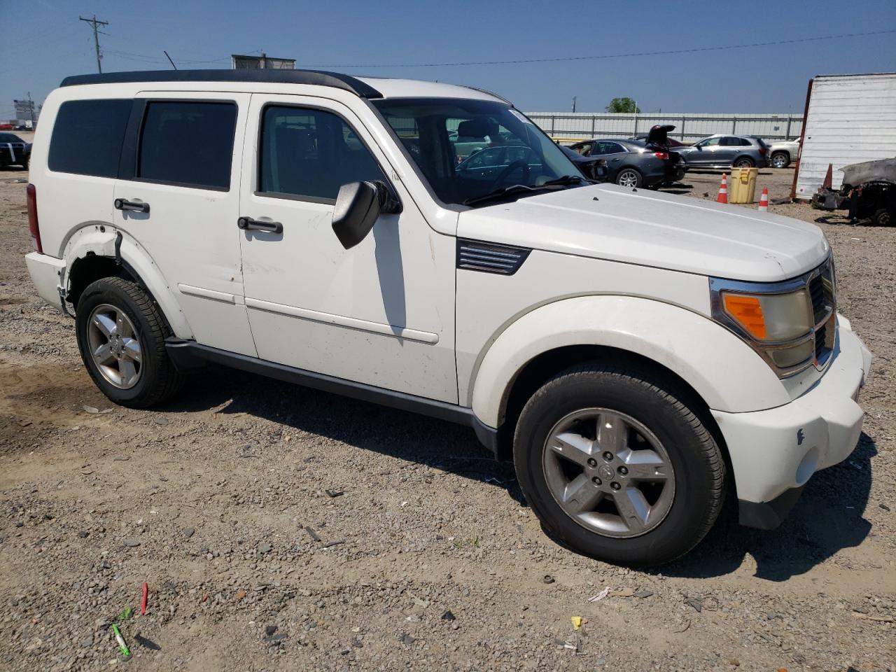 2007 Dodge Nitro VIN 1D8GT58K87W582916 Copart auction photo, side / rear end damage thumbnail 4