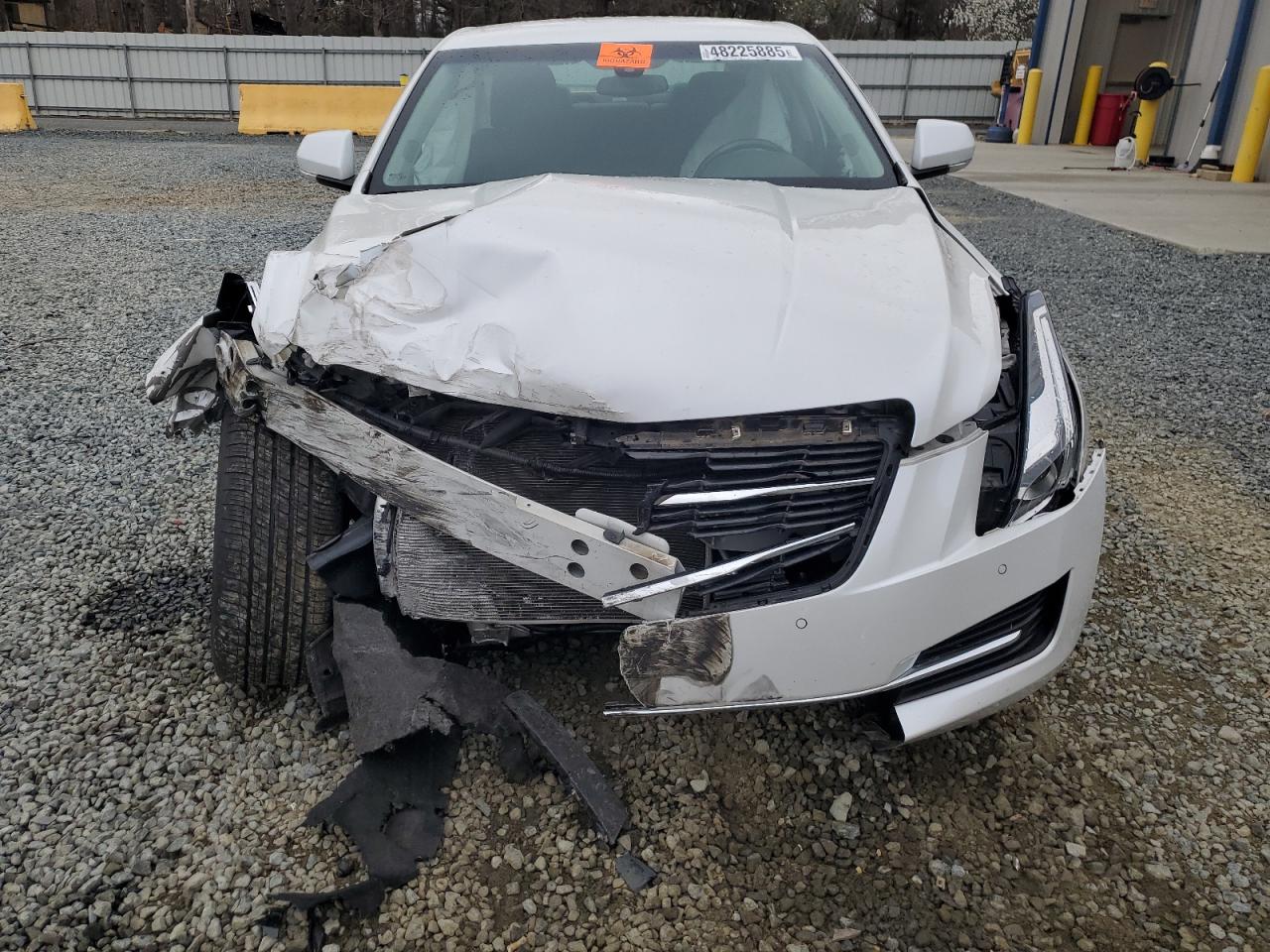 2017 Cadillac ATS VIN 1G6AB5RX3H0128596 Copart auction photo, all over damage thumbnail 5