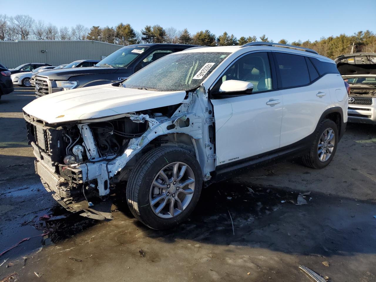 2022 GMC Terrain VIN 3GKALVEV4NL182250