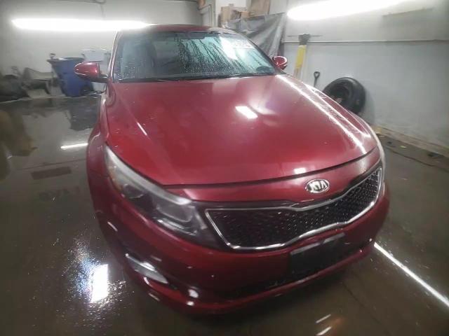 2014 KIA Optima VIN 5XXGM4A7XEG283793 Copart auction photo, side / front end damage thumbnail 13