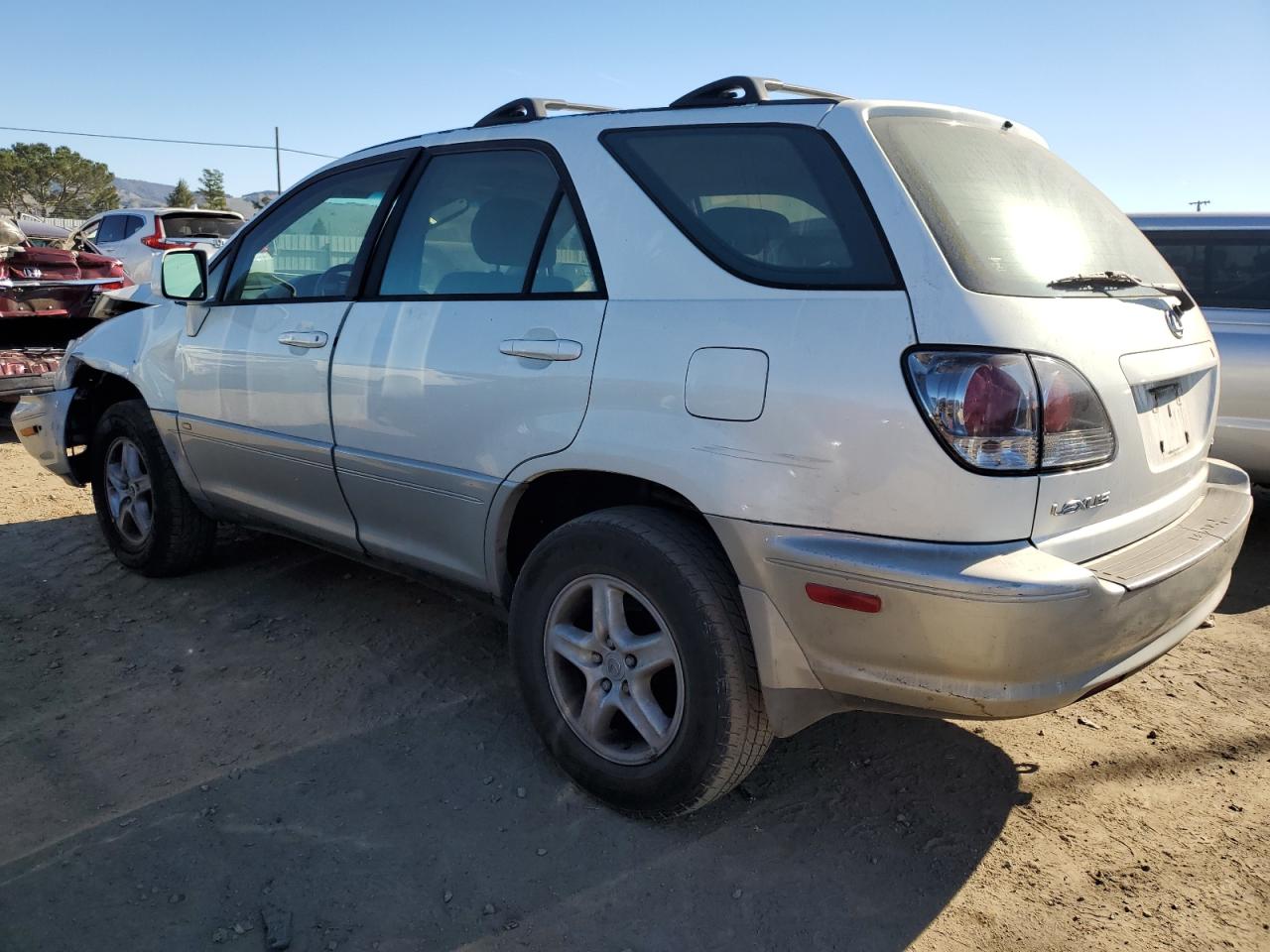 2002 Lexus RX VIN JTJGF10U820137337 Copart auction photo, front end / side damage thumbnail 2