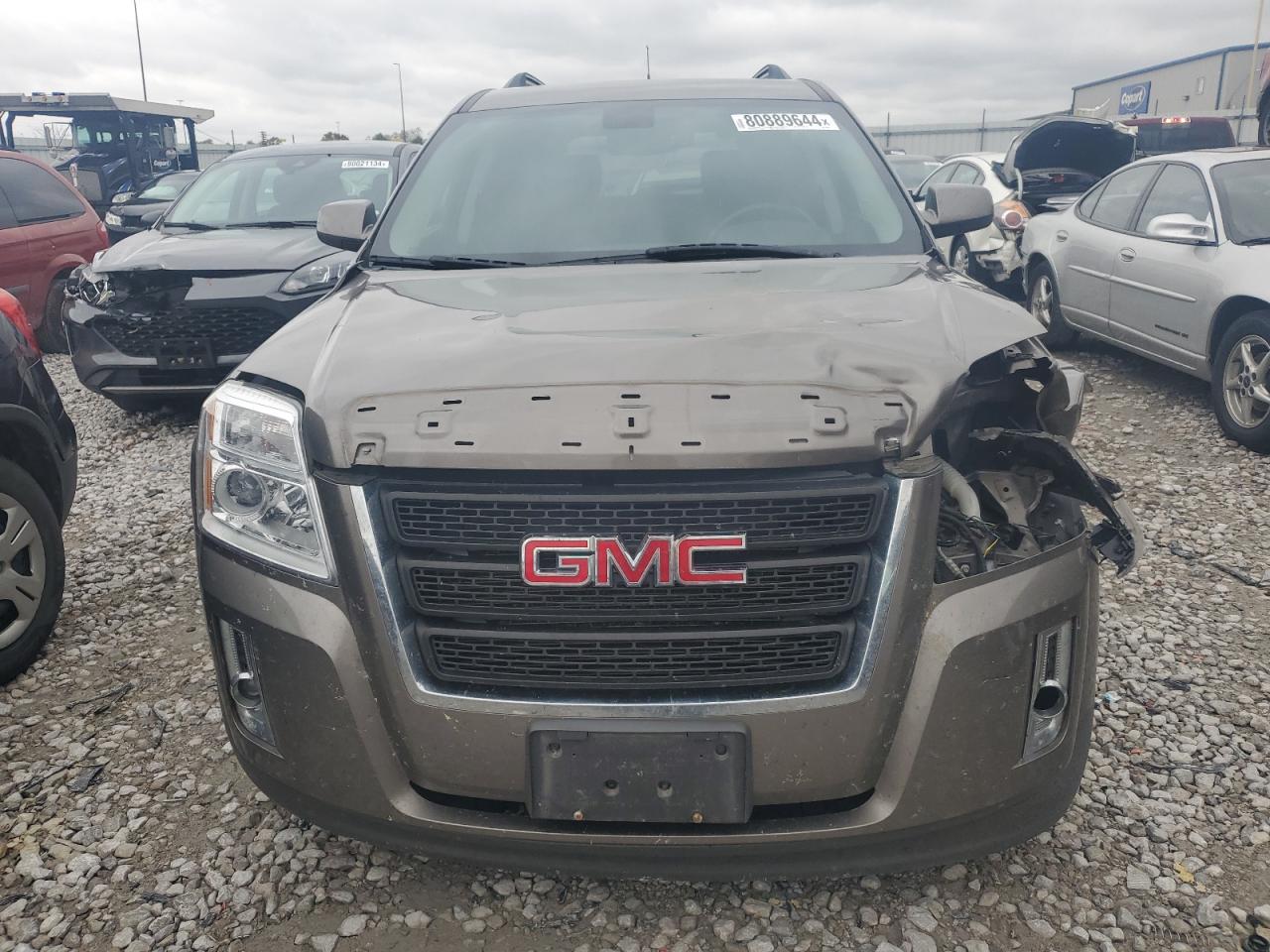 2011 GMC Terrain VIN 2CTFLSE53B6437345 Copart auction photo, front end damage thumbnail 5