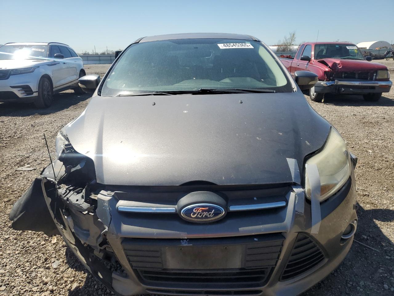 2014 Ford Focus VIN 1FADP3K26EL195918 Copart auction photo, front end / side damage thumbnail 5