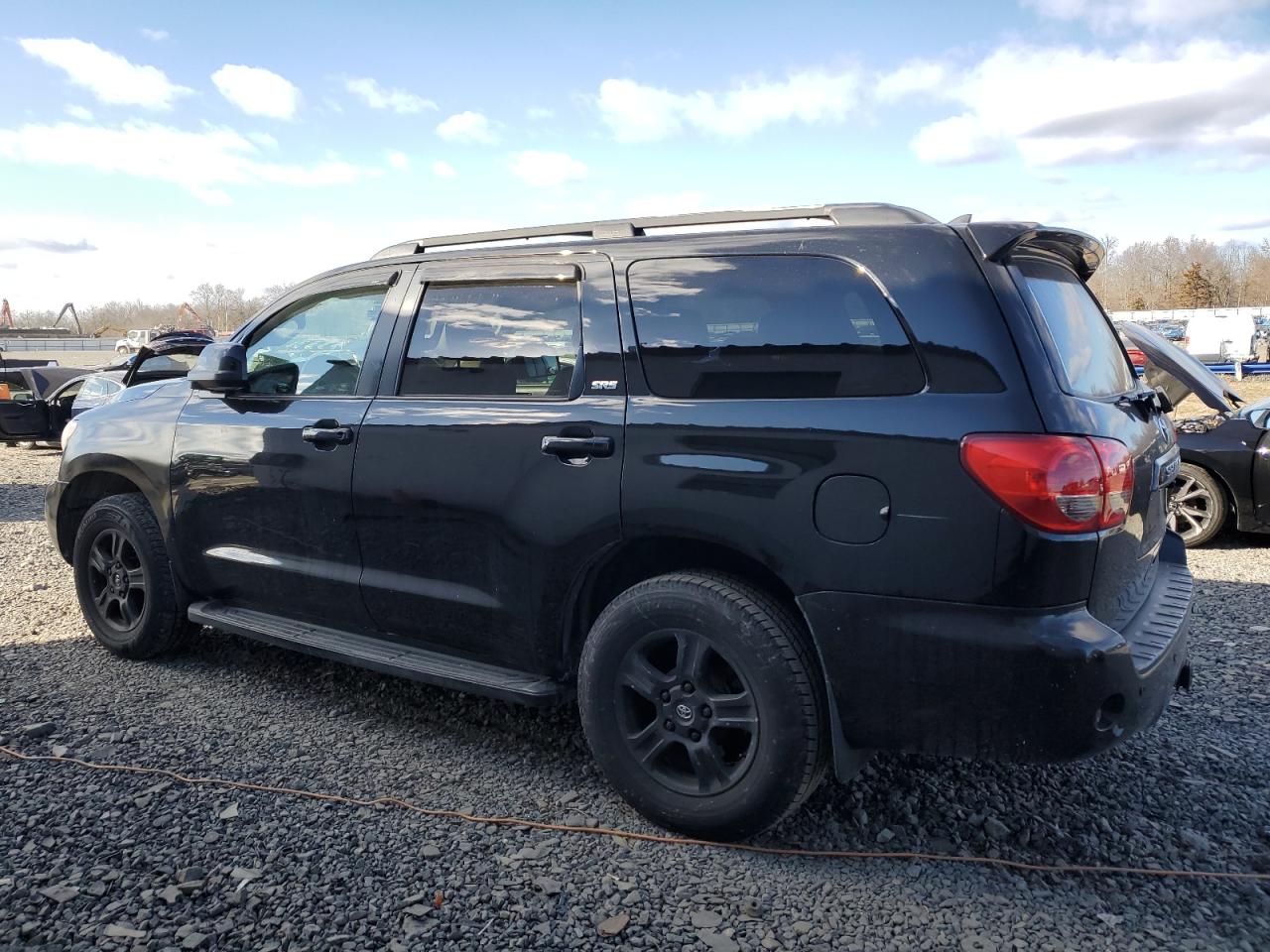 2011 Toyota Sequoia VIN 5TDBY5G1XBS042298 Copart auction photo, side / minor dent/scratches damage thumbnail 2