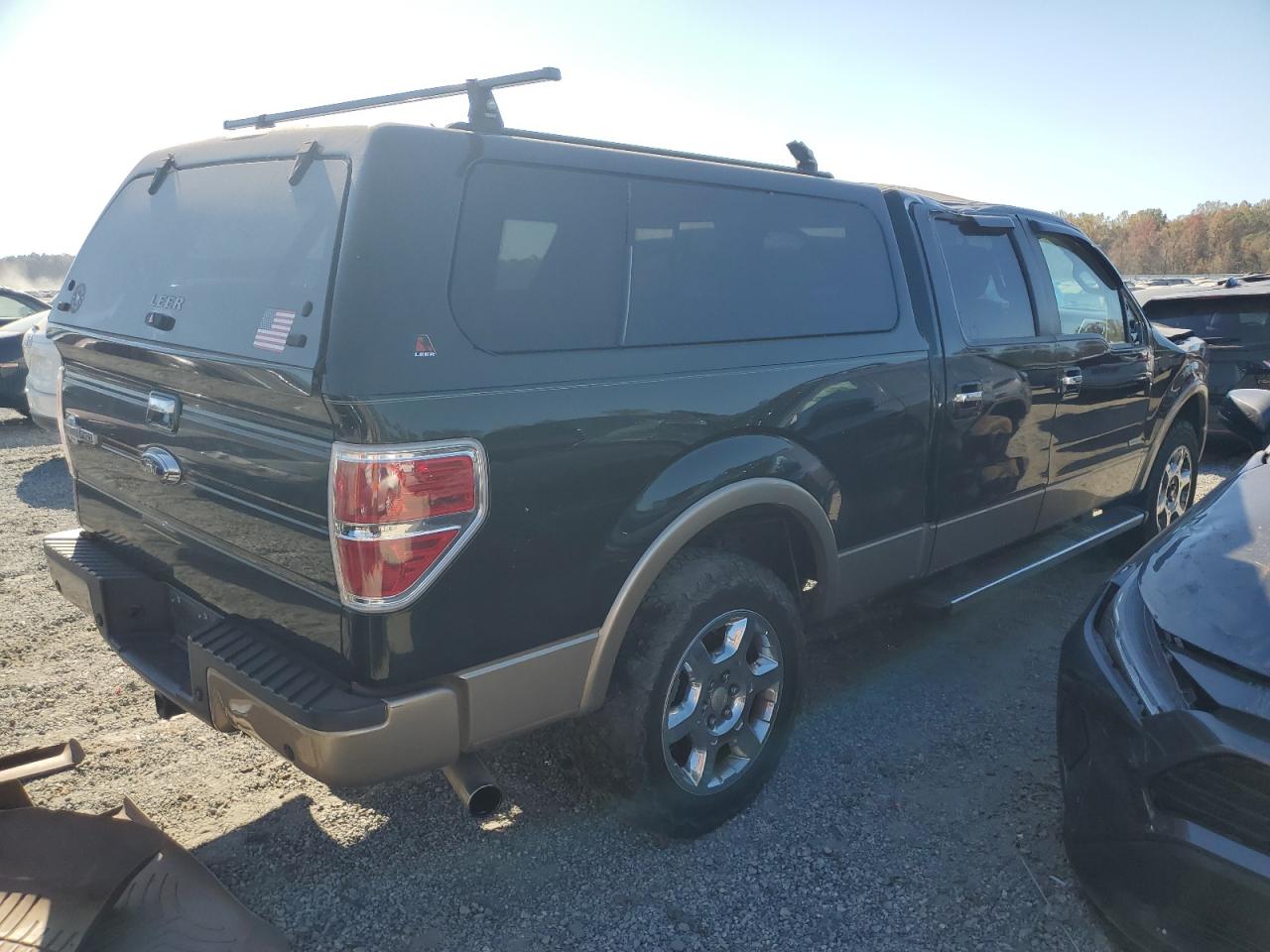 2013 Ford F-150 VIN 1FTFW1ET1DKG01851 Copart auction photo, top/roof damage thumbnail 3