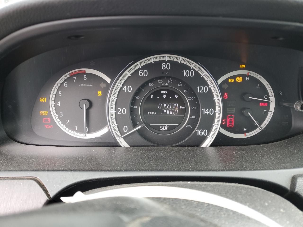 2015 Honda Accord VIN 1HGCR2F86FA174574 Copart auction photo, front end damage thumbnail 9