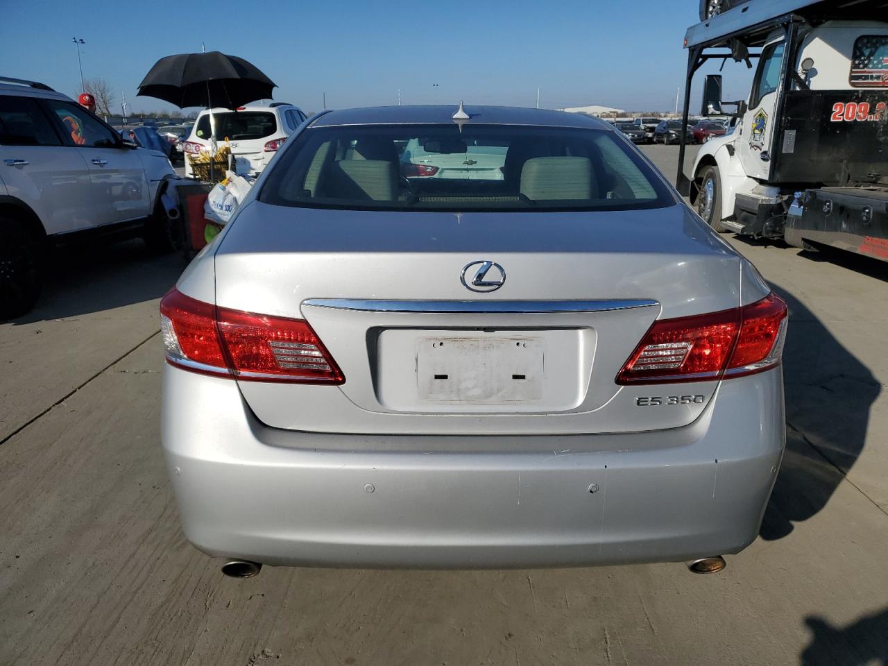2012 Lexus ES VIN JTHBK1EG3C2474711 Copart auction photo, front end damage thumbnail 6