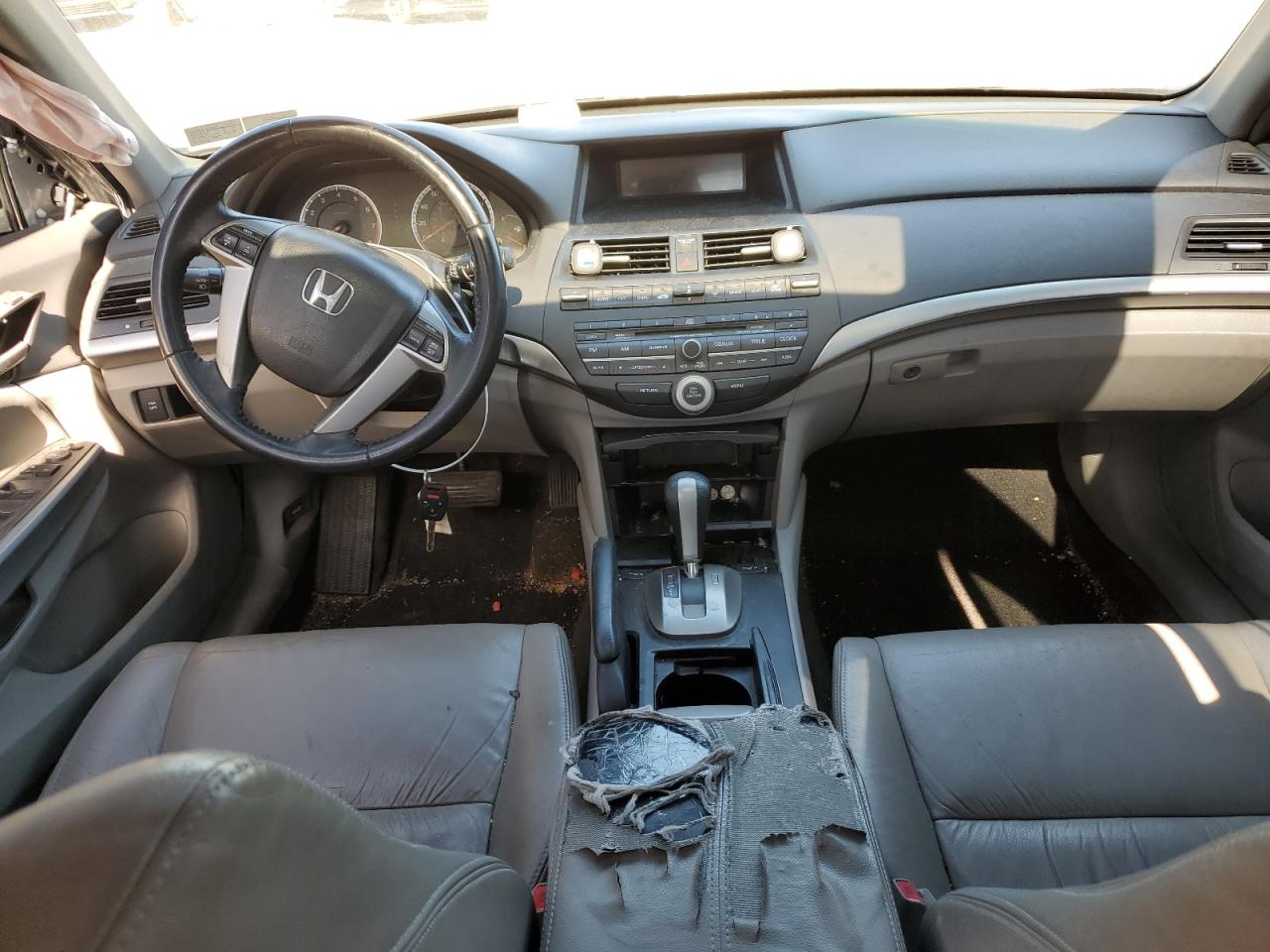 2009 Honda Accord VIN 1HGCP36819A027238 Copart auction photo, side / front end damage thumbnail 8