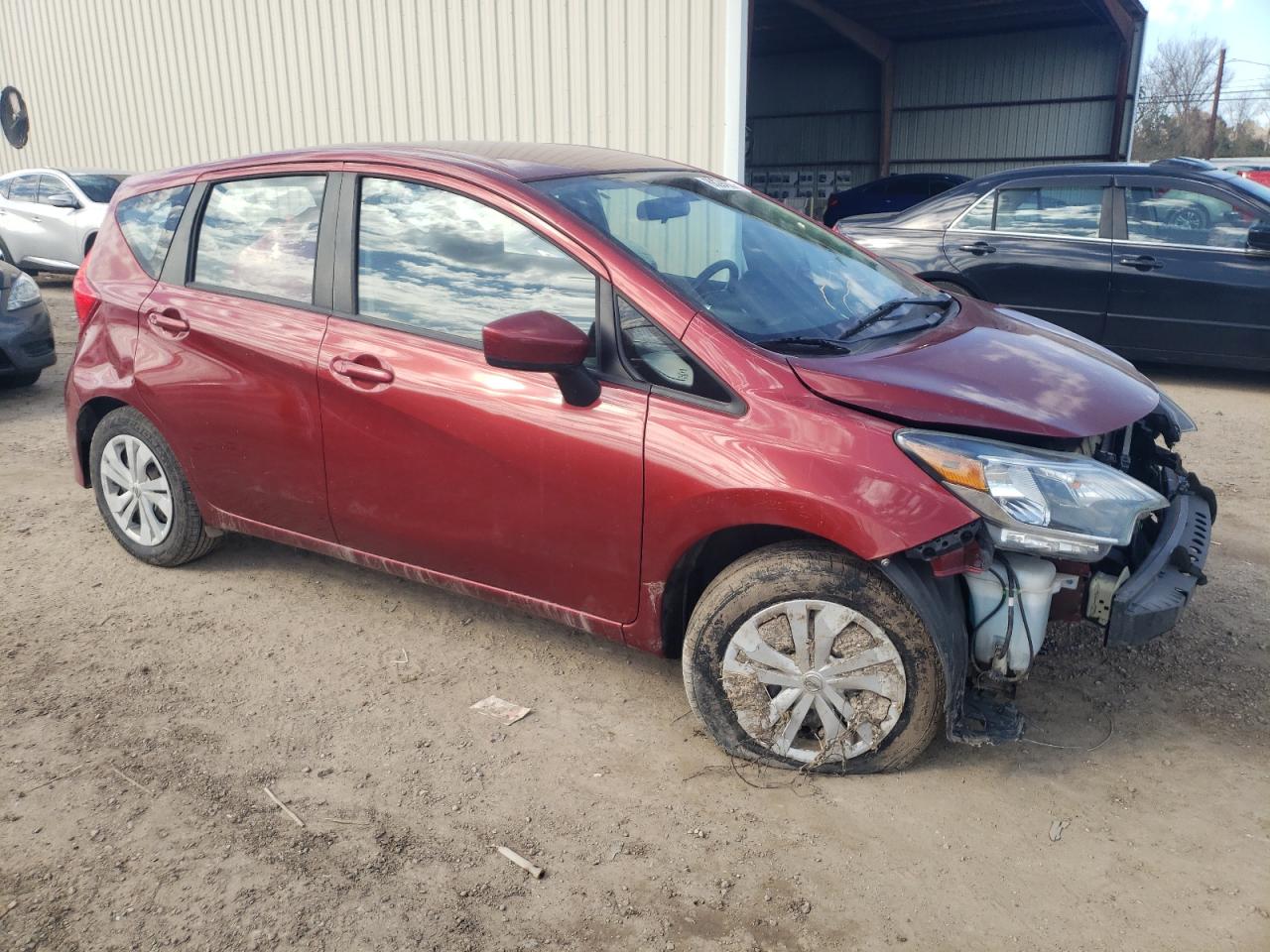 2019 Nissan Versa VIN 3N1CE2CP4KL357337 Copart auction photo, front end / rear end damage thumbnail 4