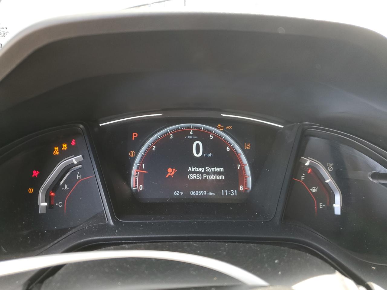 2021 Honda Civic VIN SHHFK7H44MU402226 Copart auction photo, front end damage thumbnail 9