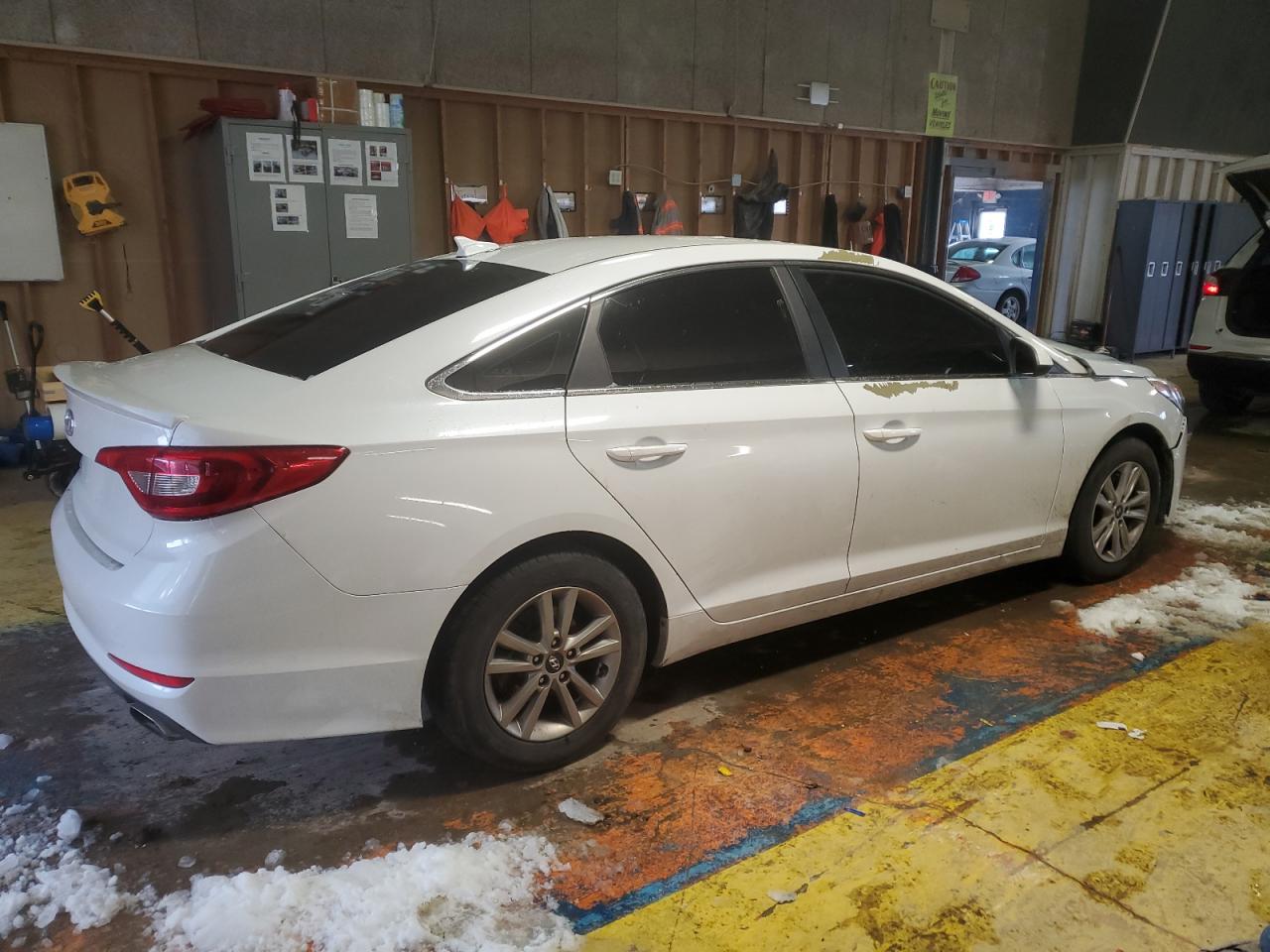 2015 Hyundai Sonata VIN 5NPE24AF4FH128800 Copart auction photo, front end / mechanical damage thumbnail 3