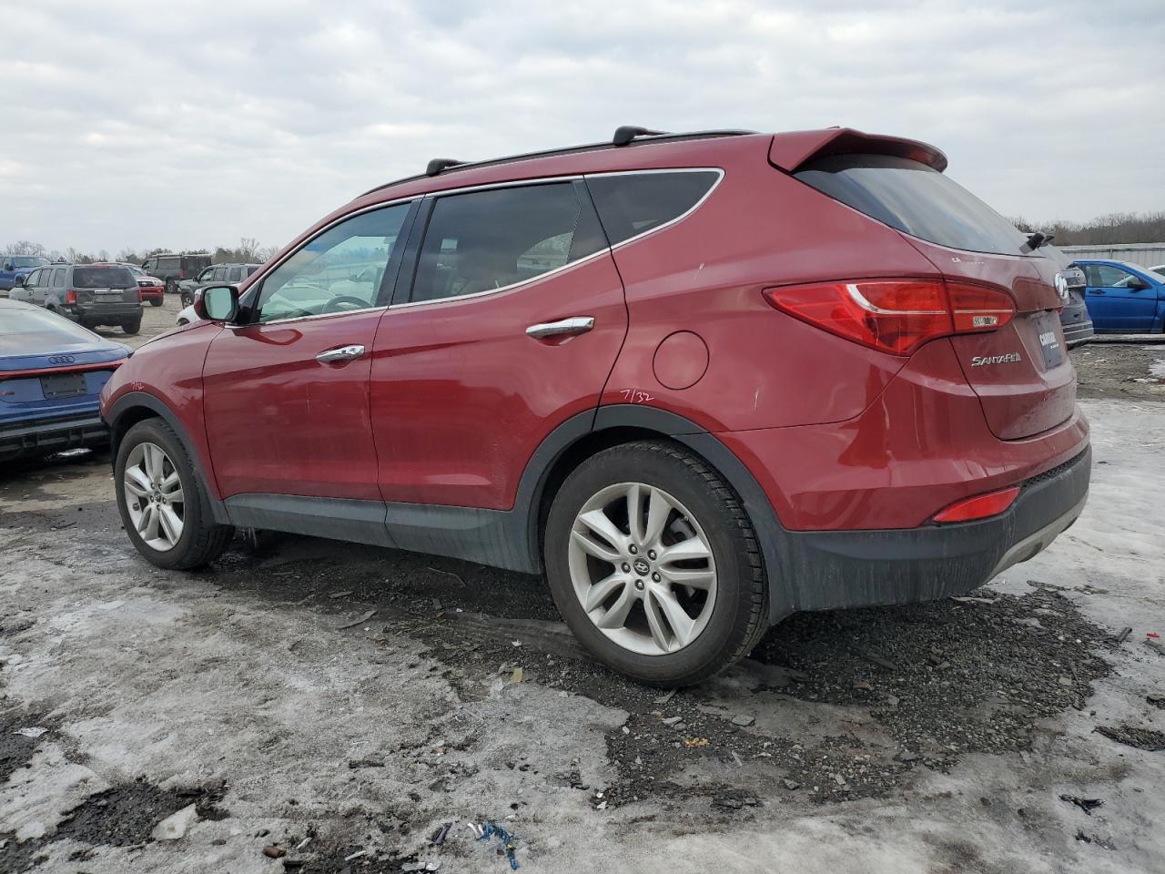 2013 Hyundai Santa Fe VIN 5XYZUDLA1DG109767 Copart auction photo, front end damage thumbnail 2
