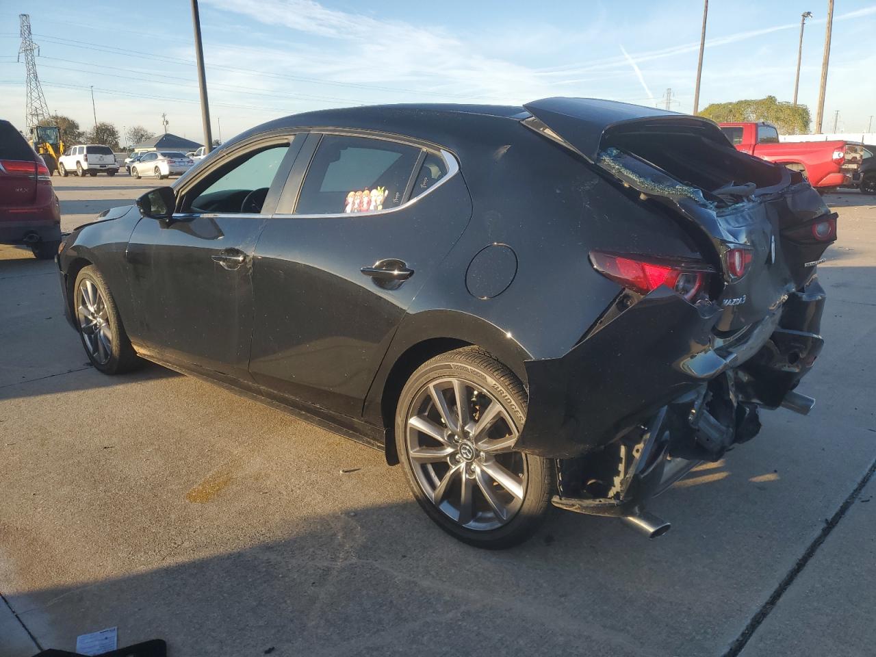2023 Mazda 3 VIN JM1BPALM0P1621025 Copart auction photo, rear end / minor dent/scratches damage thumbnail 2