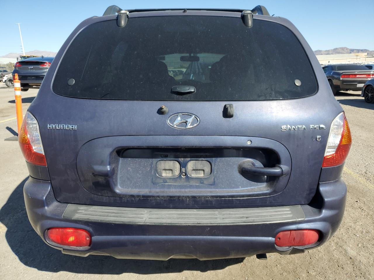 2004 Hyundai Santa Fe VIN KM8SC13D34U638743 Copart auction photo, side damage thumbnail 6