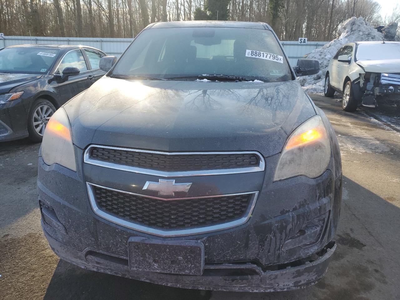 2012 Chevrolet Equinox VIN 2GNALBEK9C1322427 Copart auction photo, mechanical damage thumbnail 5