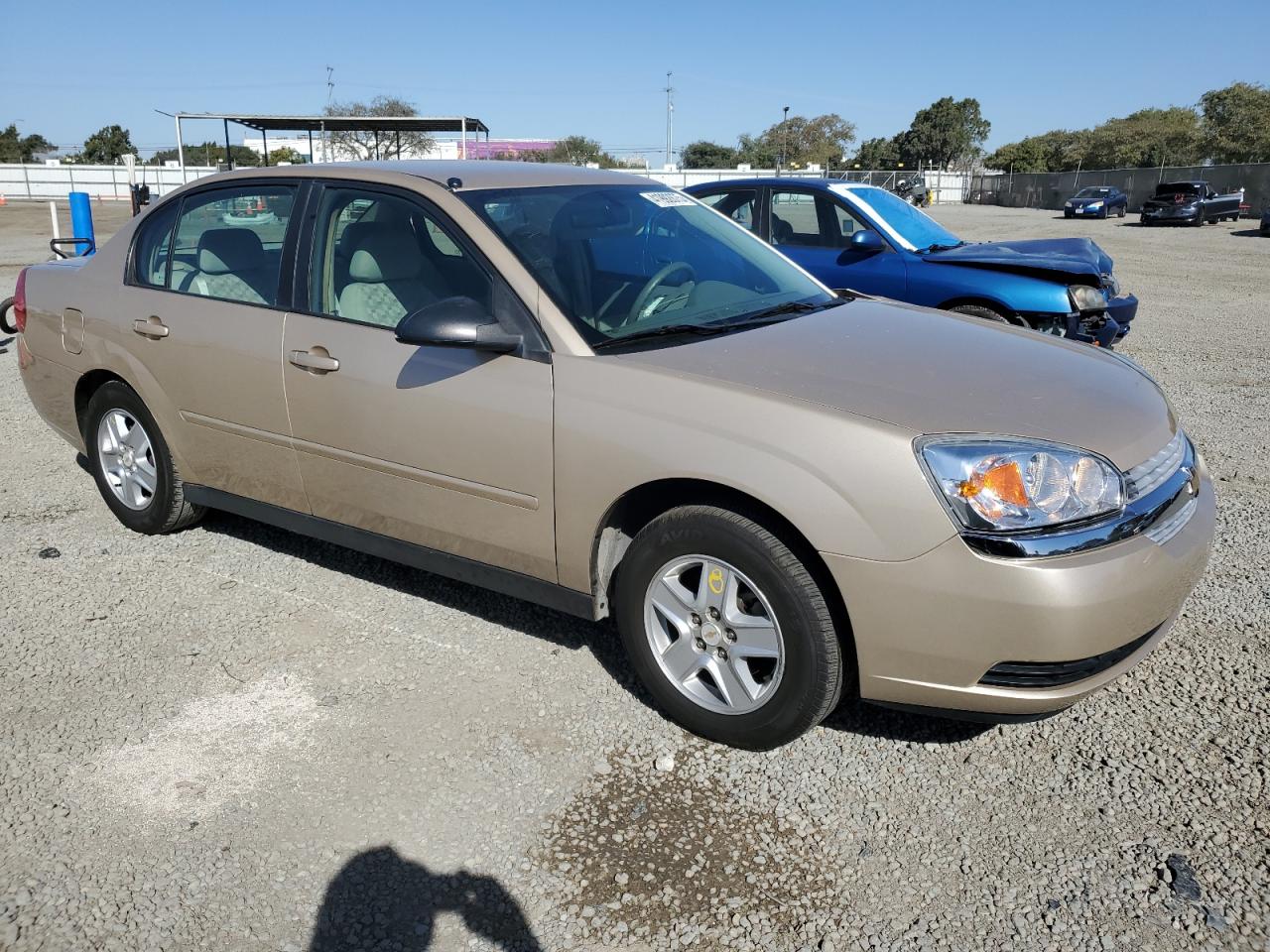 2004 Chevrolet Malibu VIN 1G1ZT52864F245122 Copart auction photo, side / front end damage thumbnail 4