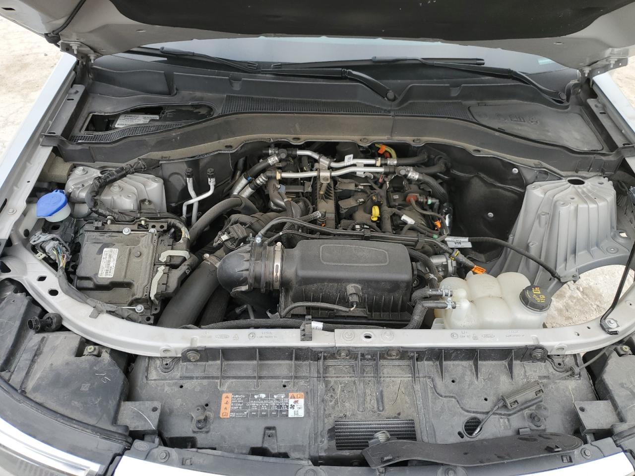 2022 Ford Explorer VIN 1FMSK8DH3NGB32889 Copart auction photo, side / undercarriage damage thumbnail 12