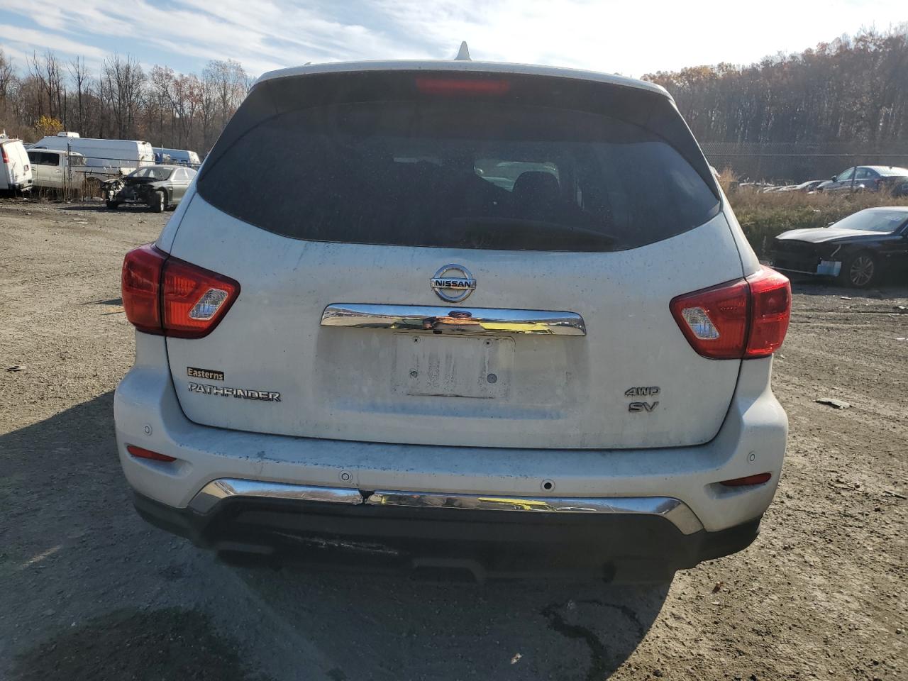 2020 Nissan Pathfinder VIN 5N1DR2BMXLC605838 Copart auction photo, front end / minor dent/scratches damage thumbnail 6