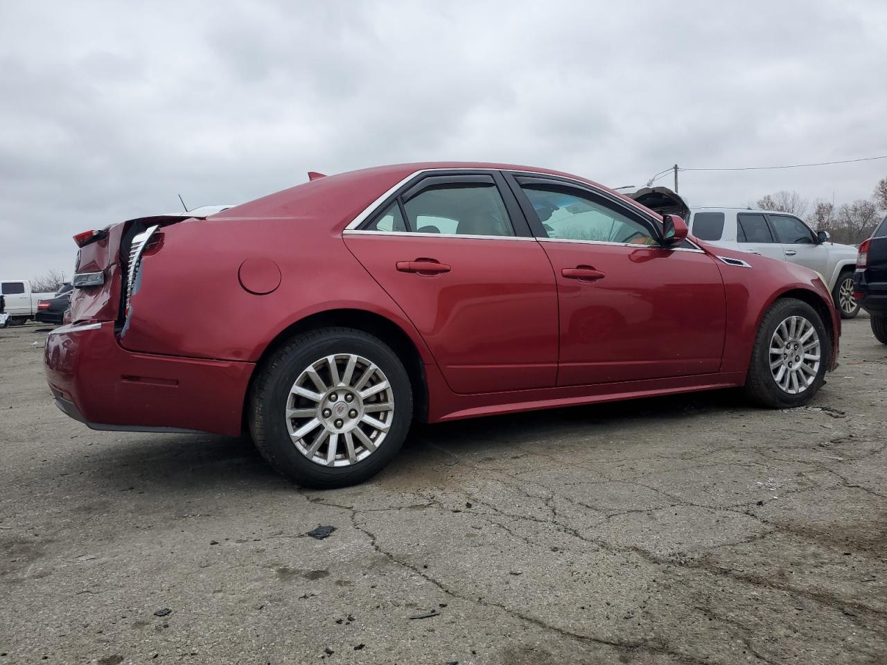 2011 Cadillac CTS VIN 1G6DE5EY4B0105449 Copart auction photo, front end damage thumbnail 3