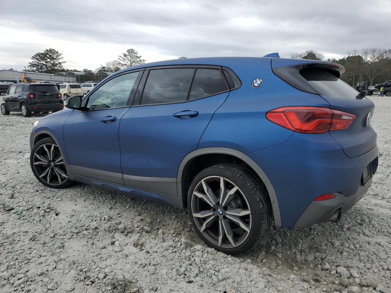 2018 BMW X2 VIN WBXYJ5C38JEF75251 Copart auction photo, front end / undercarriage damage thumbnail 2