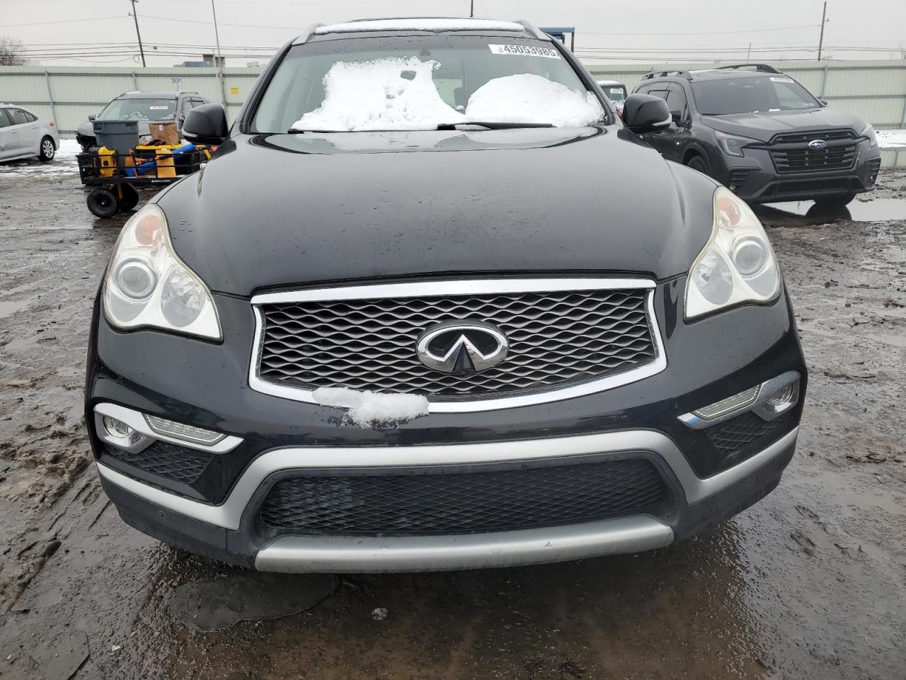 2016 Infiniti QX50 VIN JN1BJ0RR9GM268493 Copart auction photo, side damage thumbnail 5
