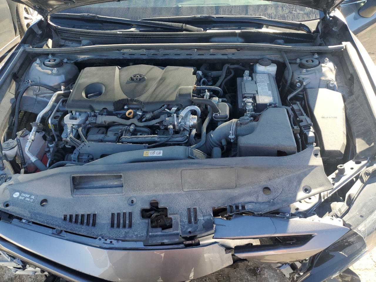 2022 Toyota Camry VIN 4T1G11AK6NU709707 Copart auction photo, front end / rear end damage thumbnail 11
