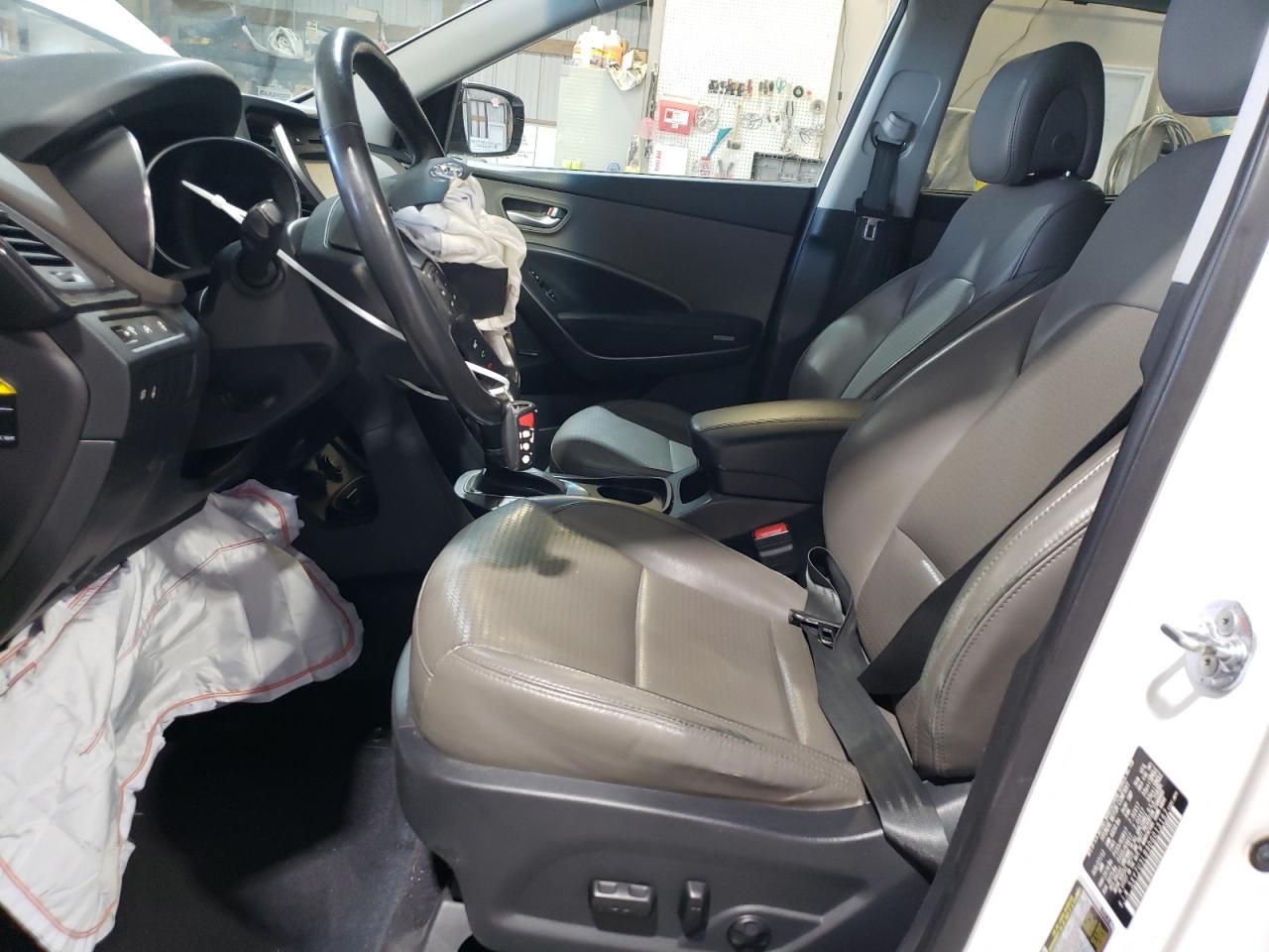 2013 Hyundai Santa Fe VIN 5XYZU3LB9DG013162 Copart auction photo, front end damage thumbnail 7