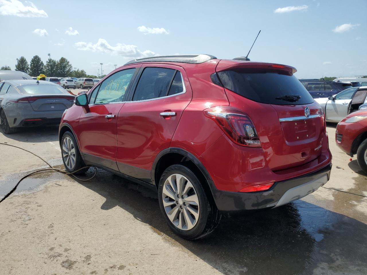 2019 Buick Encore VIN KL4CJASB4KB784005 Copart auction photo, vandalism damage thumbnail 2