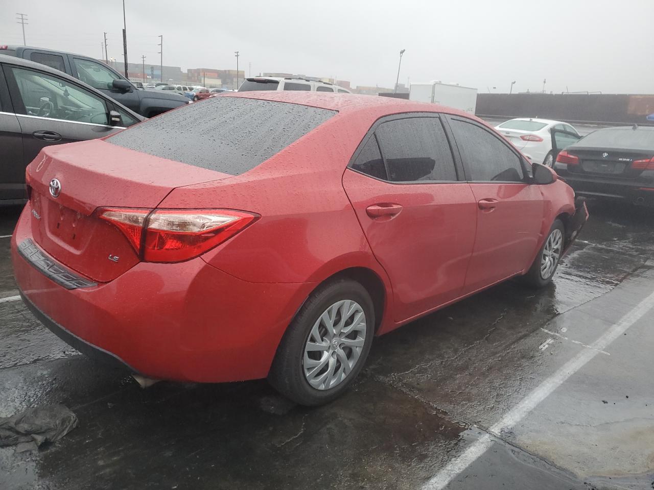 2019 Toyota Corolla VIN 2T1BURHE0KC153584 Copart auction photo, front end / mechanical damage thumbnail 3